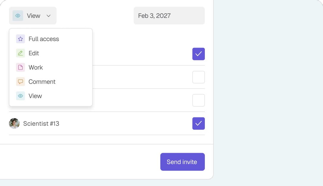 Invitation module
