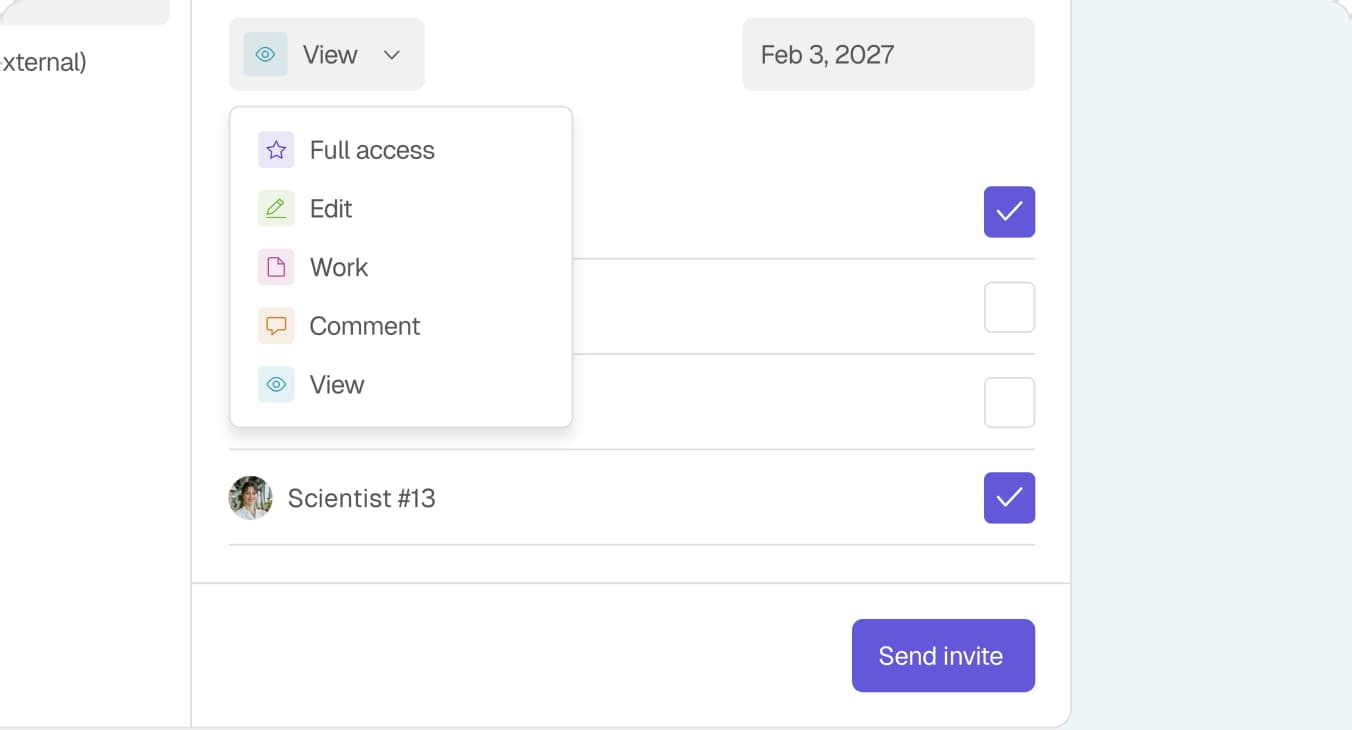Invitation module