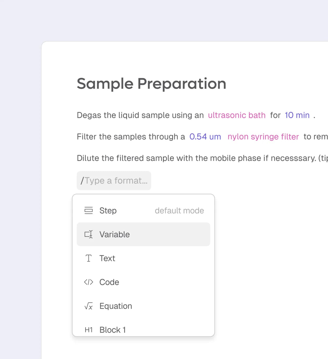 Protocol design in Make