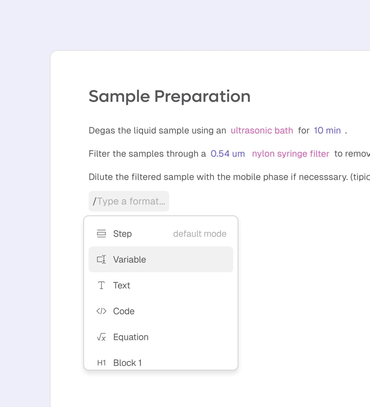 Protocol design in Make