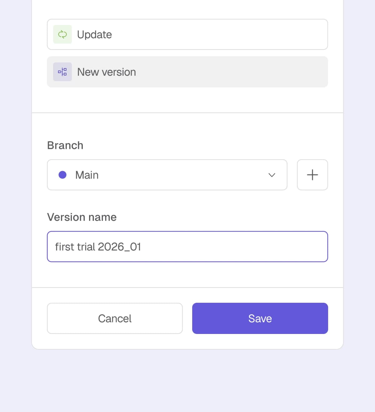Protocol versions